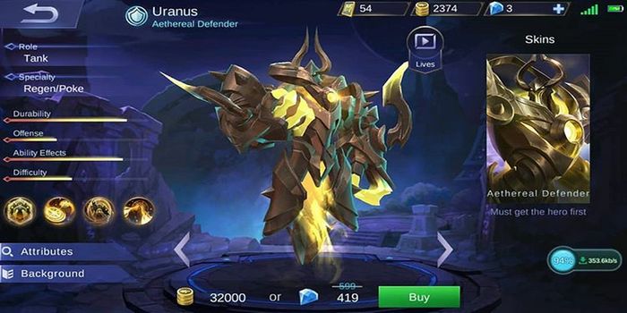 New Hero Uranus | Mobile Legends Trailer 【 FAN MADE 】 - YouTube